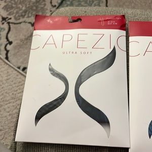Capezio  dance black footed tights s/m